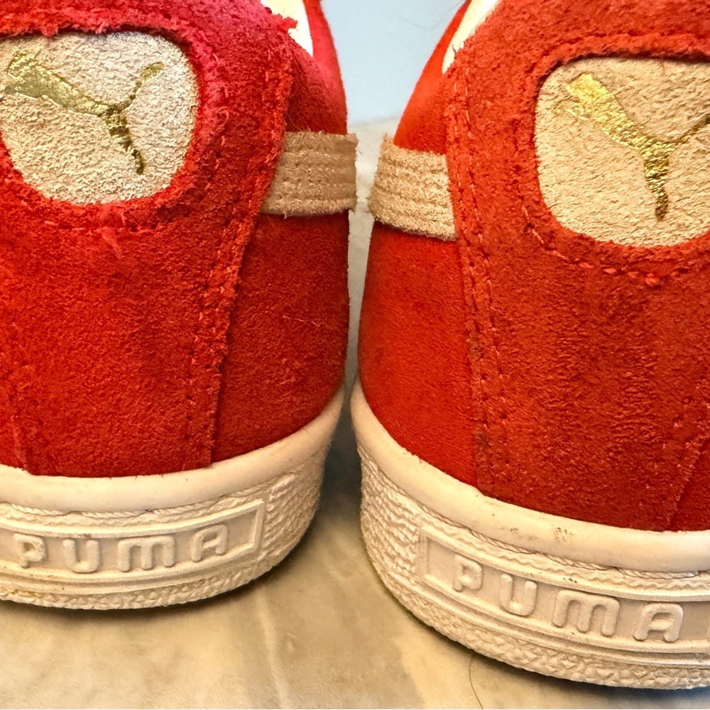 Puma Suede Classic Low-Top Sneakers – Red - Picture 5 of 7